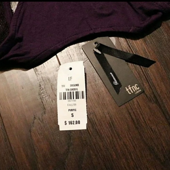 (New) TFNC London Purple Dress - Picture 5 of 5